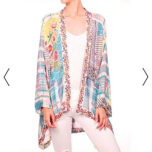 Johnny Was Solomio Embroidered Kimono